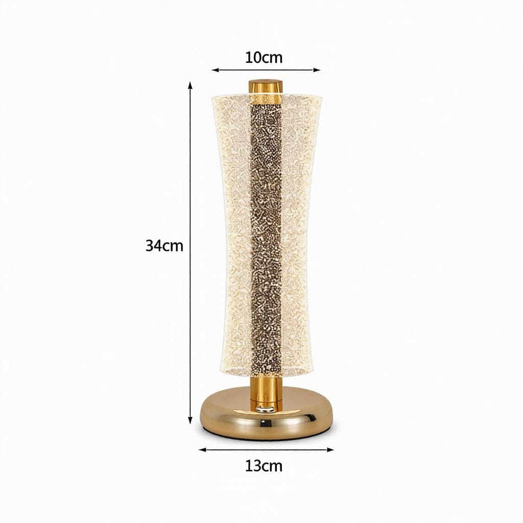 Durnelis Deux I Crystal Table Lamp - Detail View #8 | HomeCartel