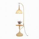 Halvessa | Integrated Shelf Floor Lamp