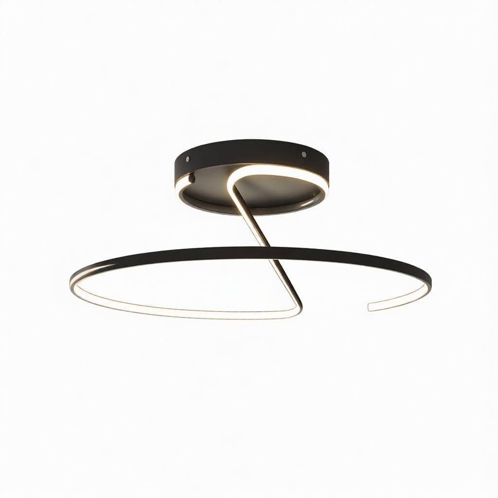 Sylfara | Semi Flush Mounted Light - Detail View #9 | HomeCartel