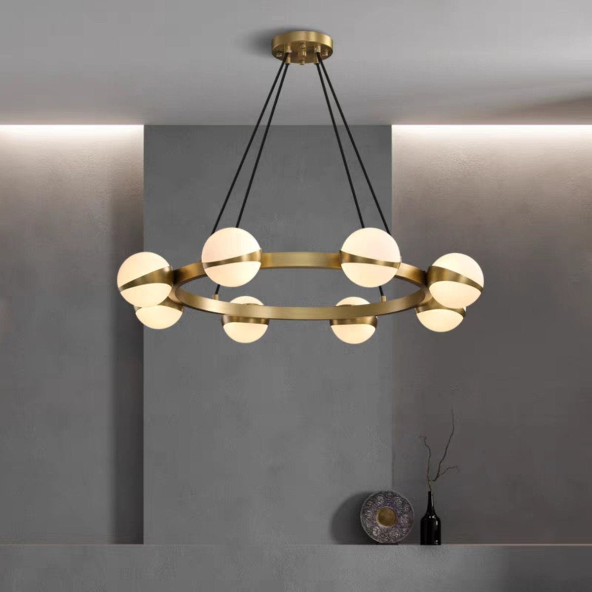 Gabimaru Rund | Chandelier - Home Cartel ®