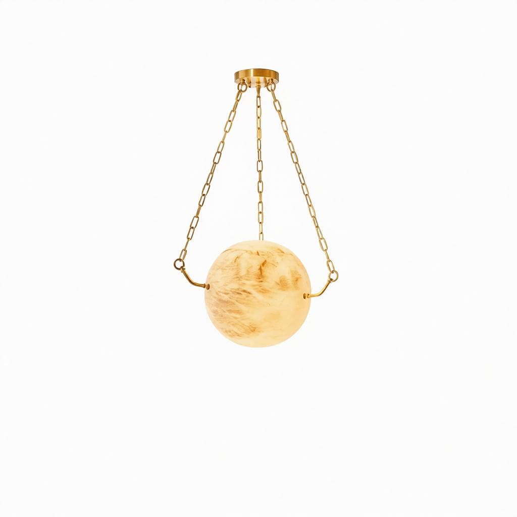 Jardrinisca | Alabaster Pendant Light - Detail View #3 | HomeCartel