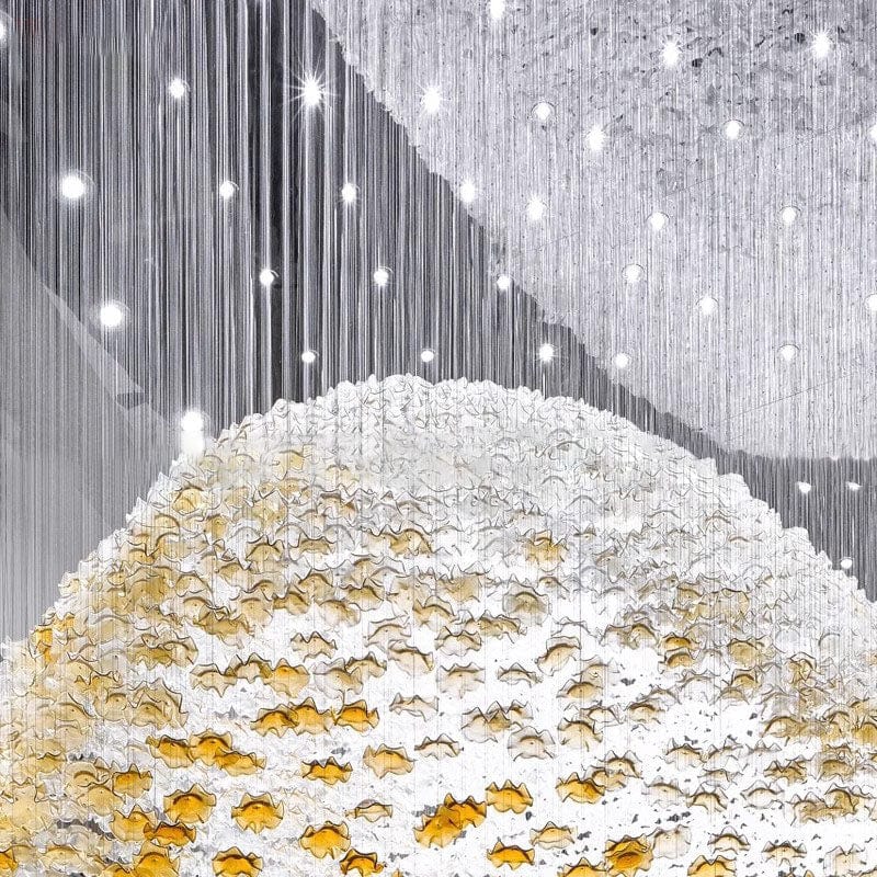 Attraction | Modern LED Cluster Chandelier - Detail View #4 | HomeCartel