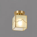 Pelvoren | Semi Flush Mounted Light