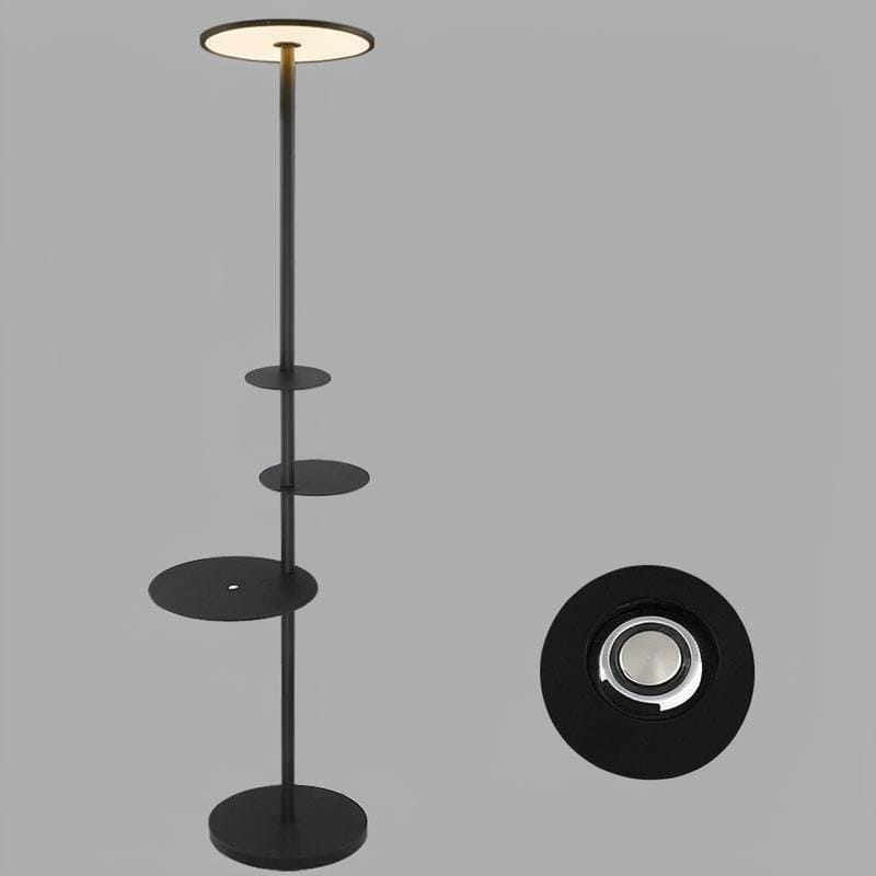 Synelle | Integrated Shelf Floor Lamp - Detail View #2 | HomeCartel