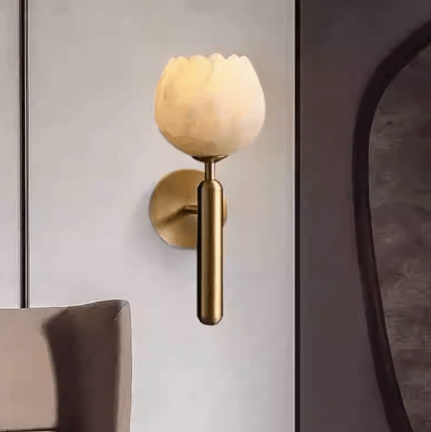 Orvyn | Alabaster Wall Light
