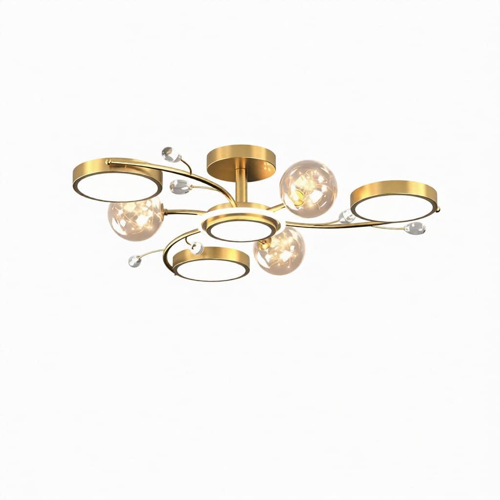 Renwick | Semi Flush Mounted Light - Home Cartel ®