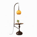 Asthira | Integrated Shelf Floor Lamp