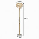 Syllarin Une I Crystal Floor Lamp