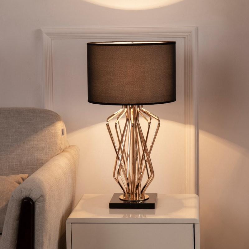 Evridge | Shaded Table Lamp - Detail View #5 | HomeCartel