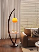 Zoravyn Eins | Integrated Shelf Floor Lamp