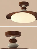 Ivrick | Semi Flush Mounted Light