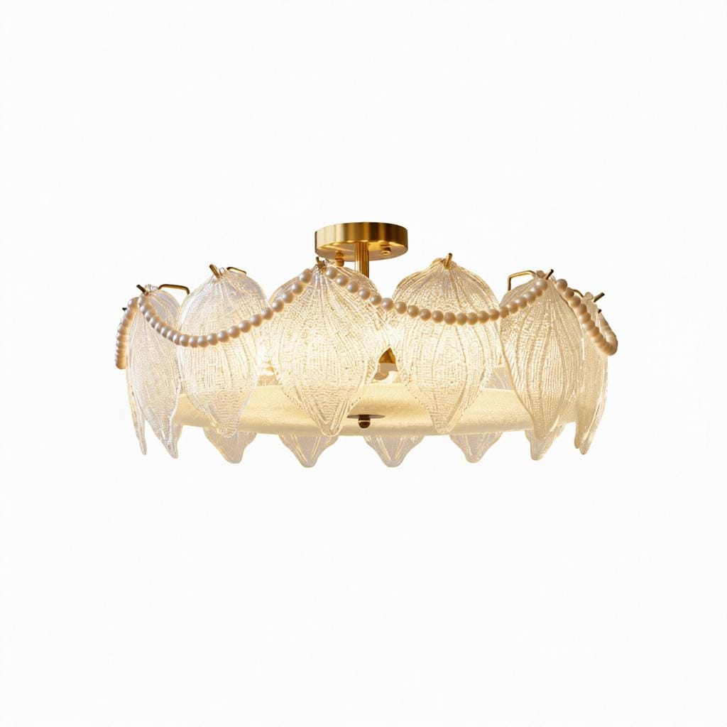 Solvirra | Semi Flush Mounted Light - Detail View #9 | HomeCartel