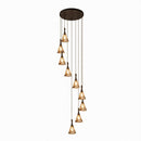 Sylvoria | Wood Cluster Chandelier