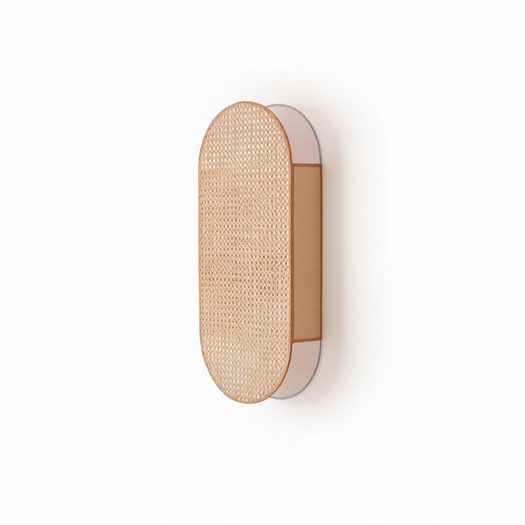 Dyran | Rattan Wall Light - Detail View #3 | HomeCartel