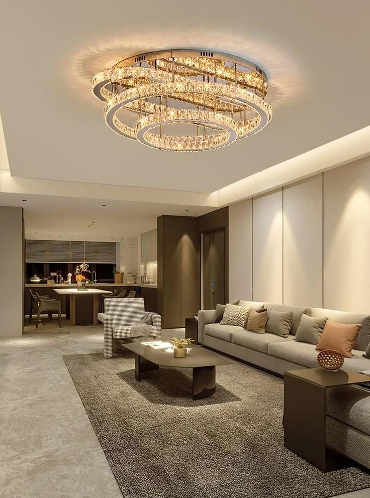 Marvicor | Semi Flush Mounted Light - Detail View #4 | HomeCartel
