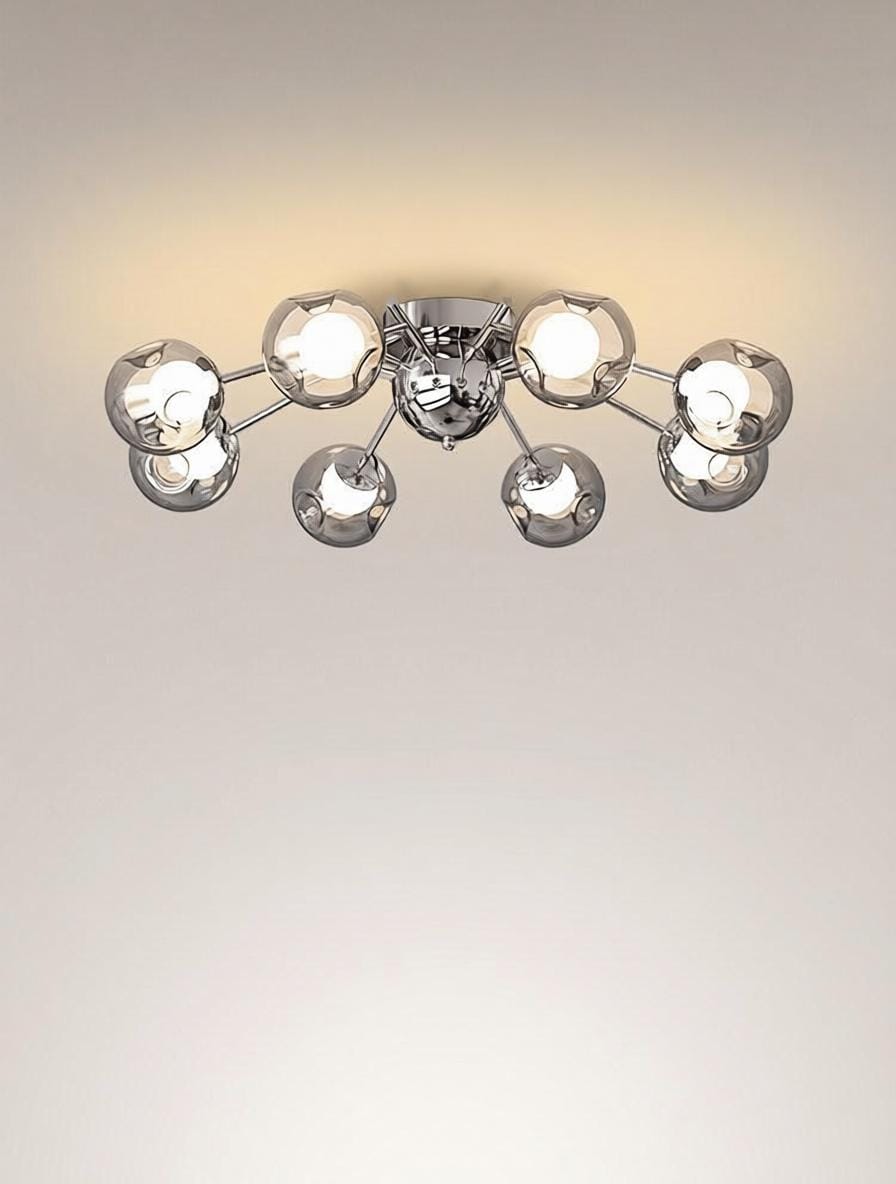 Ralden | Semi Flush Mounted Light - Detail View #2 | HomeCartel