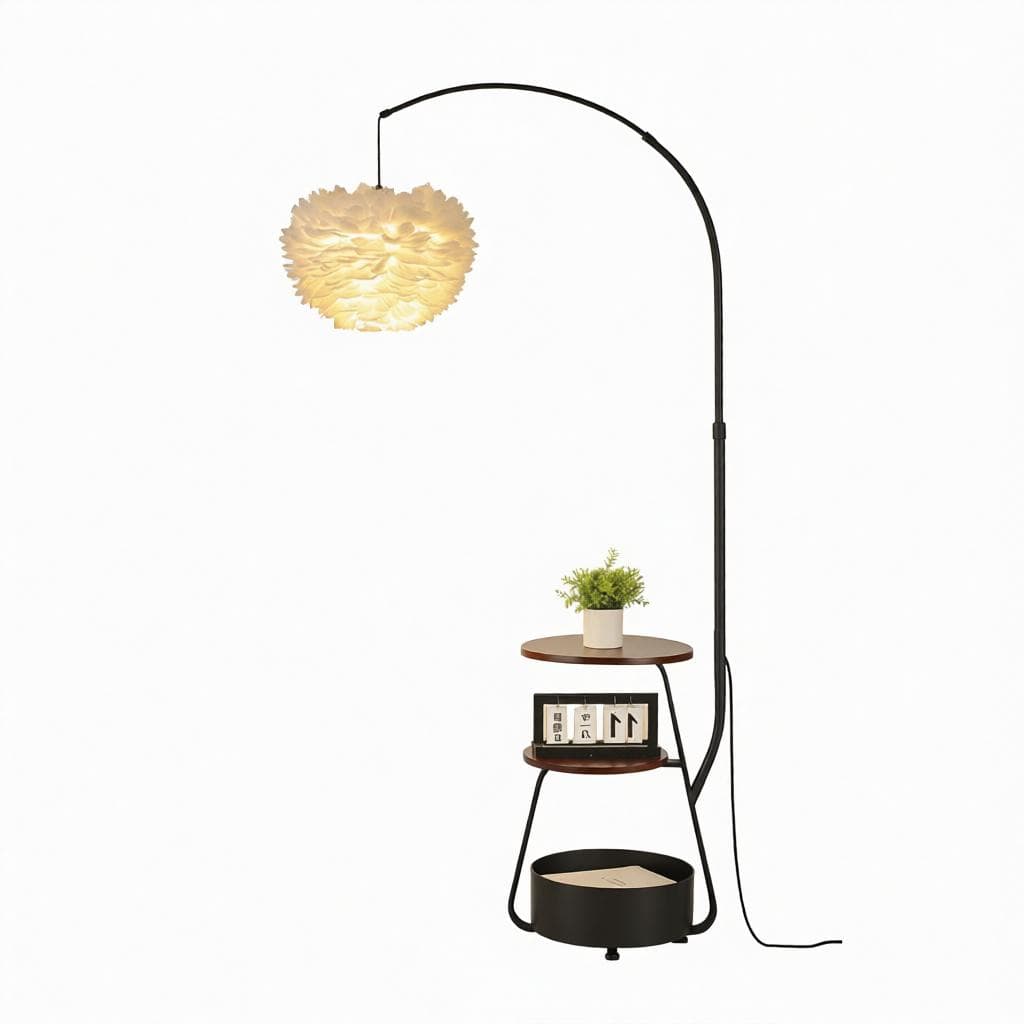 Arlithra | Integrated Shelf Floor Lamp - Detail View #5 | HomeCartel