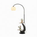 Xendira | Integrated Shelf Floor Lamp