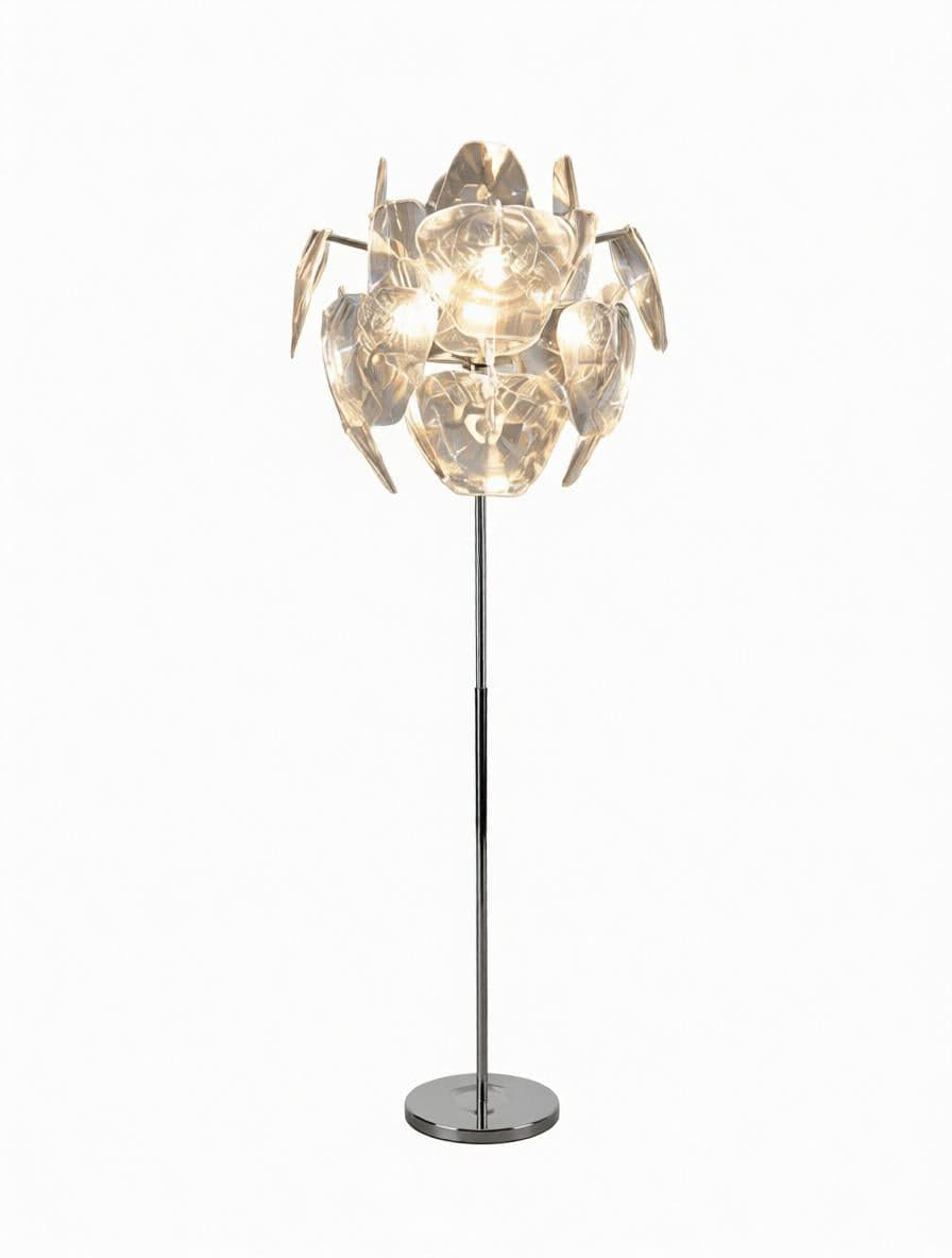 Finvira B I Crystal Floor Lamp - Detail View #5 | HomeCartel
