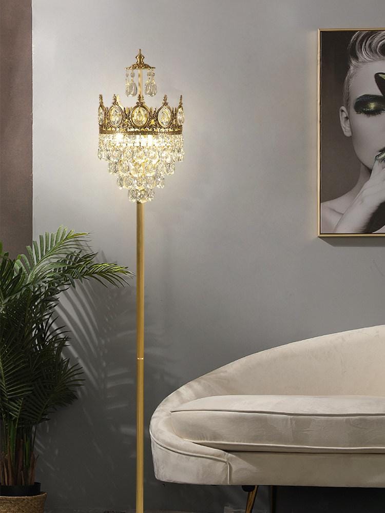 Duneira Une I Crystal Floor Lamp - Detail View #5 | HomeCartel