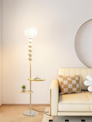 Kaenira A | Integrated Shelf Floor Lamp