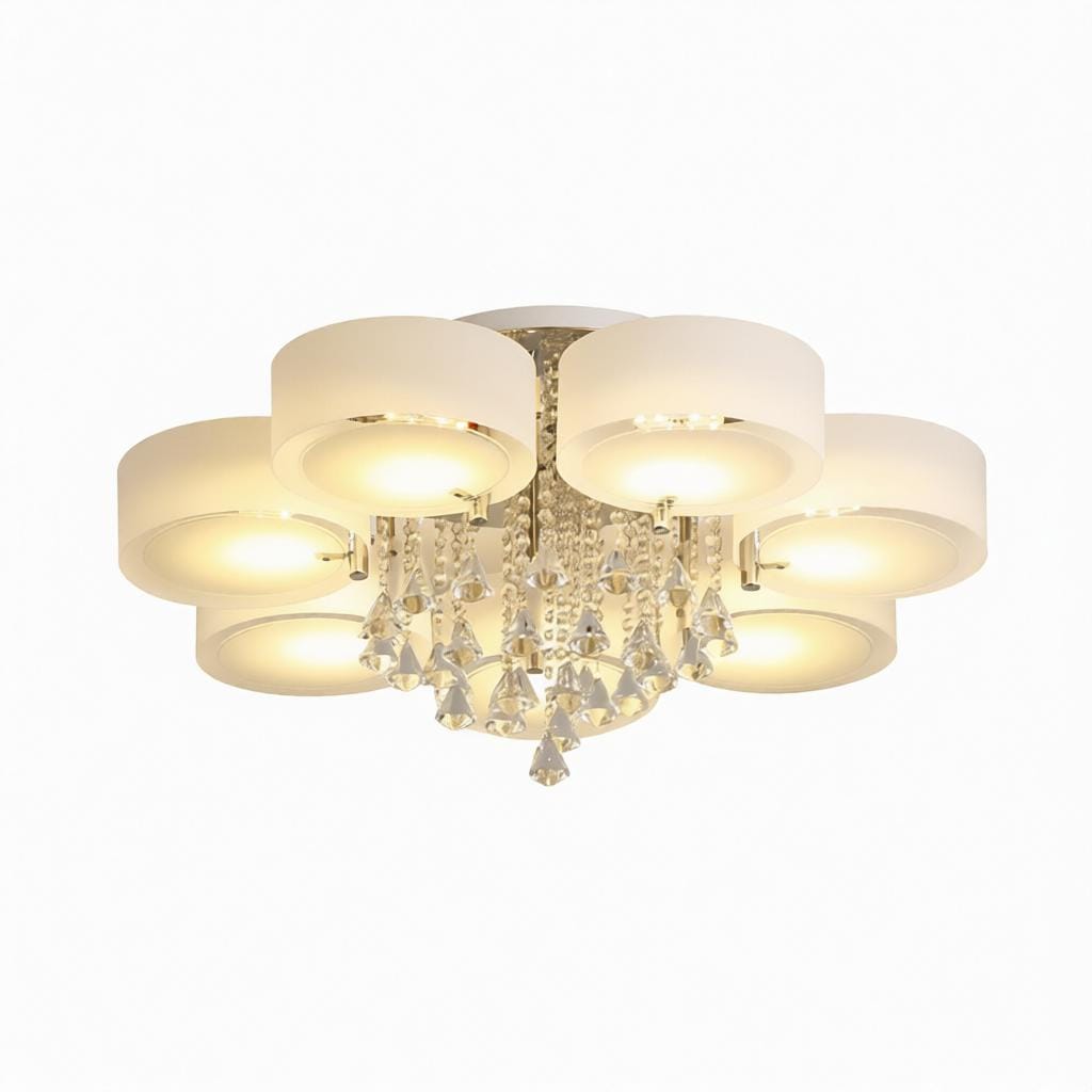 Quellar Une | Semi Flush Mounted Light - Detail View #4 | HomeCartel