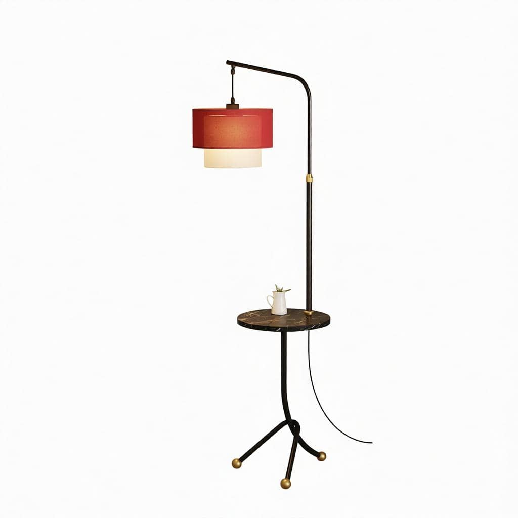 Wynestra | Integrated Shelf Floor Lamp - Detail View #5 | HomeCartel