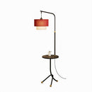 Wynestra | Integrated Shelf Floor Lamp