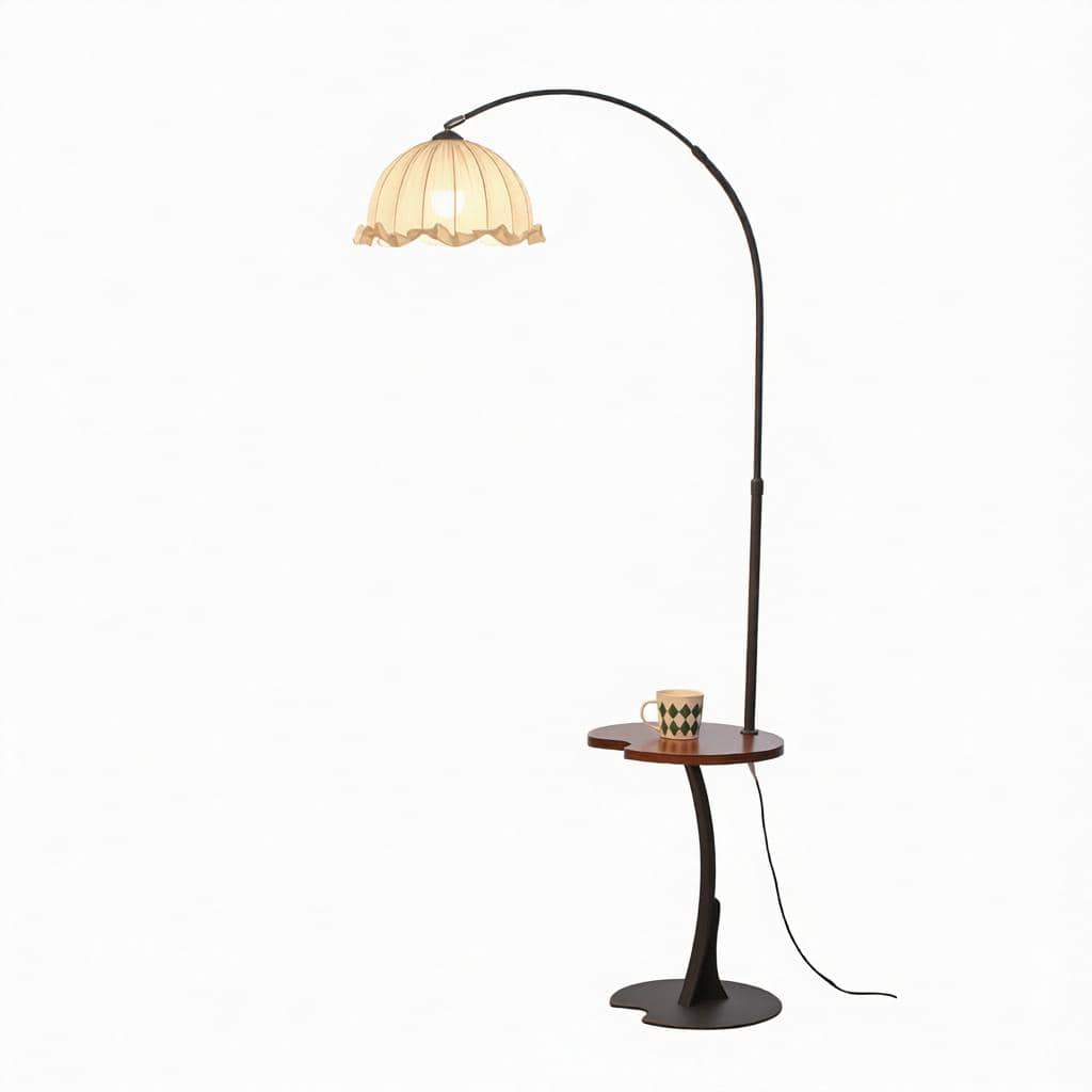 Ilyandra Eins | Integrated Shelf Floor Lamp