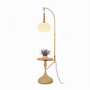 Halvessa | Integrated Shelf Floor Lamp