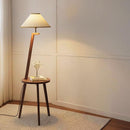Valynra | Integrated Shelf Floor Lamp