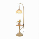 Halvessa | Integrated Shelf Floor Lamp