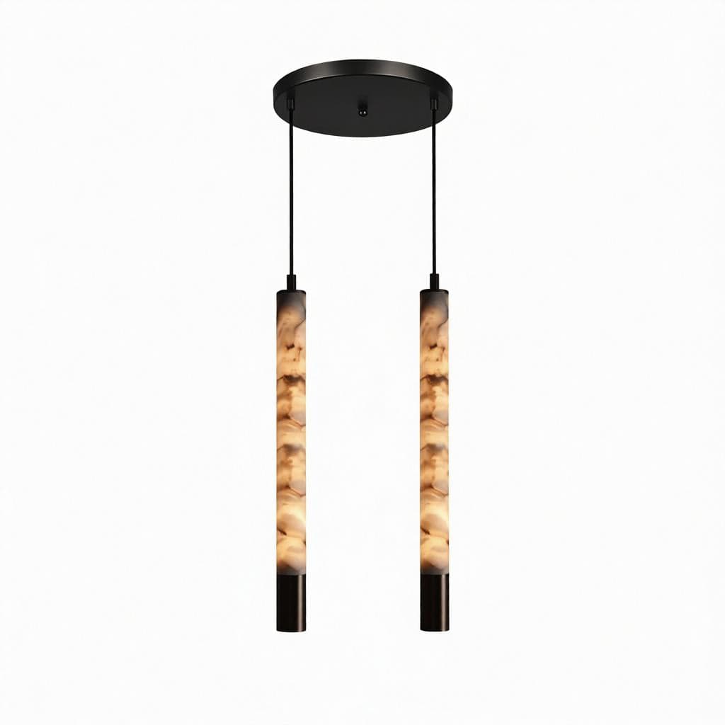 Pryzavell B | Alabaster Pendant Light - Detail View #5 | HomeCartel
