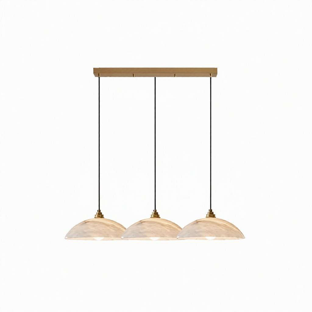 Ulventhrix B | Linear Alabaster Pendant Light - Home Cartel ®