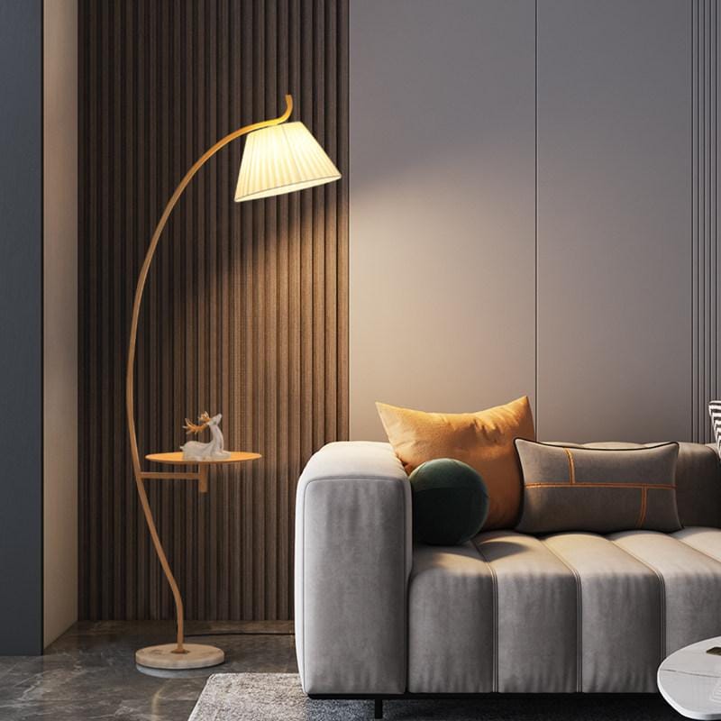Fenetha | Integrated Shelf Floor Lamp - Detail View #2 | HomeCartel