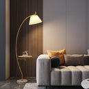 Fenetha | Integrated Shelf Floor Lamp