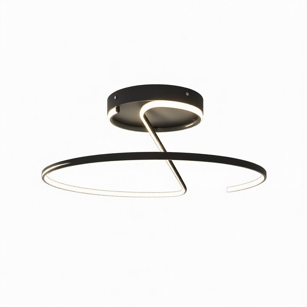 Sylfara | Semi Flush Mounted Light - Detail View #8 | HomeCartel
