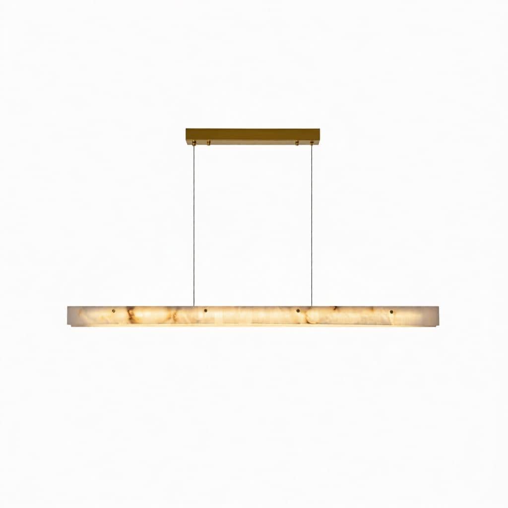 Aelvethia | Linear Alabaster Pendant Light - Modern Pendant Light | HomeCartel Philippines