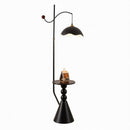 Brezelle A | Integrated Shelf Floor Lamp