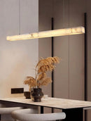 Fenvarethil | Linear Alabaster Pendant Light