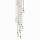 Havenfield | Wood Cluster Chandelier