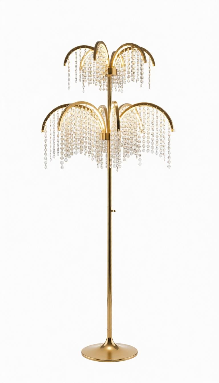 Oelithas I Crystal Floor Lamp - Modern Floor Lamp | HomeCartel Philippines
