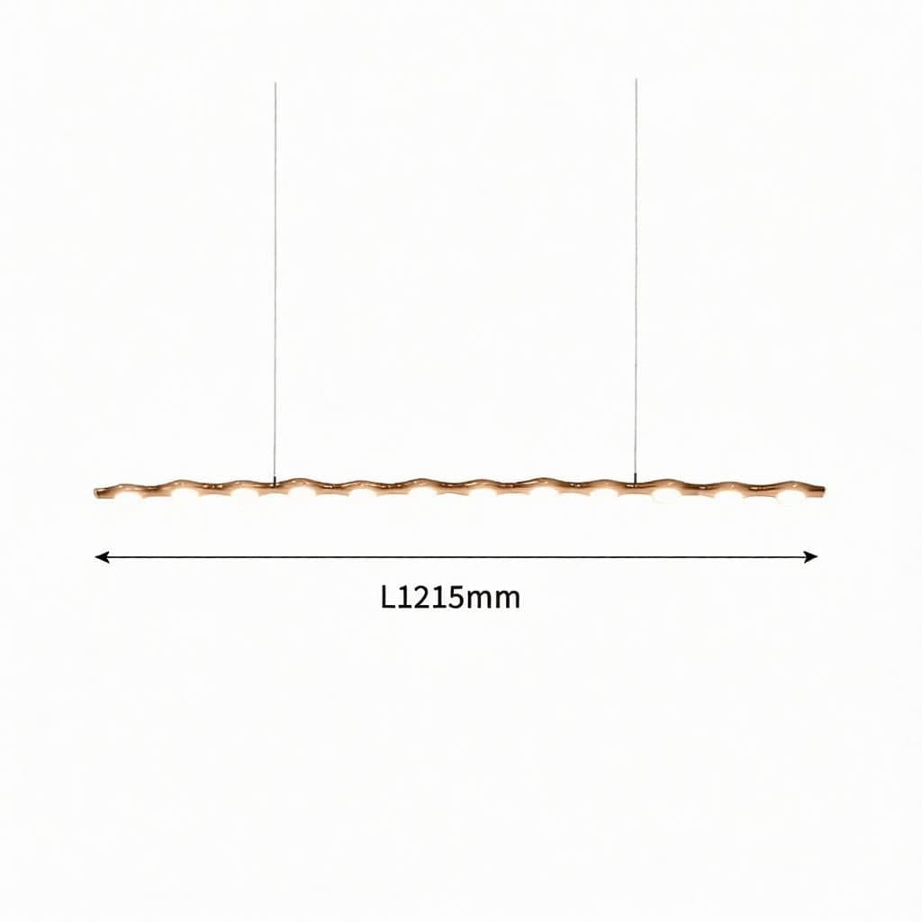 Bradach | Linear Chandelier - Detail View #5 | HomeCartel