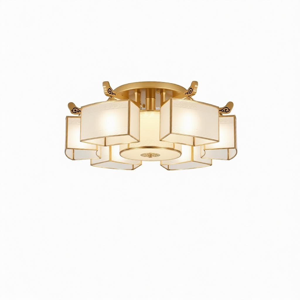 Faelunia A | Semi Flush Mounted Light - Detail View #5 | HomeCartel