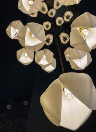 Niva | Modern Cluster Chandelier - Detail View #3 | HomeCartel