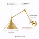 Sandil Une | Wall Light Swing Arm