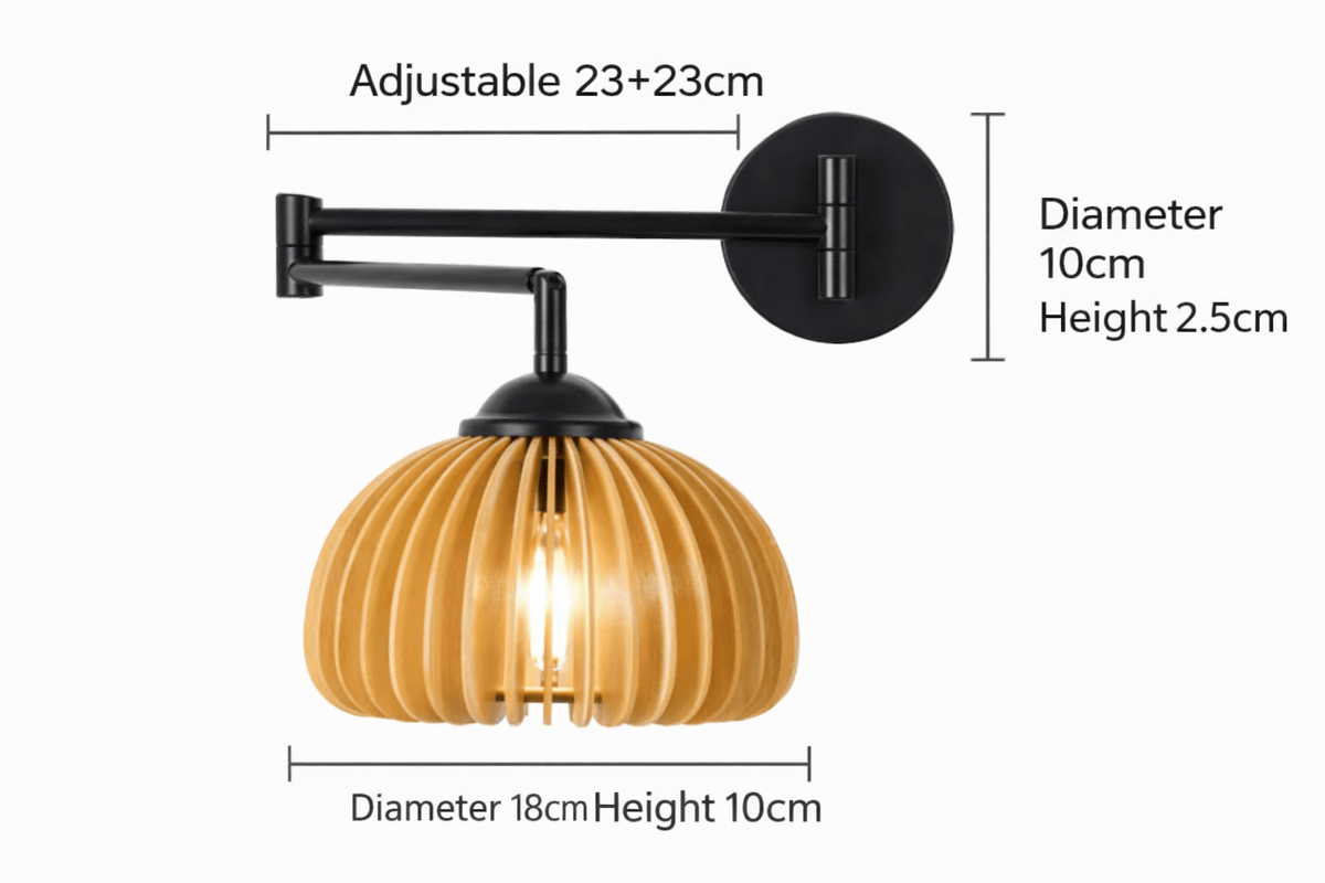 Sirdan | Wall Light Swing Arm - Home Cartel ®