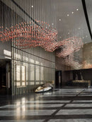 La Roche | Crystal Glass Cluster Chandelier