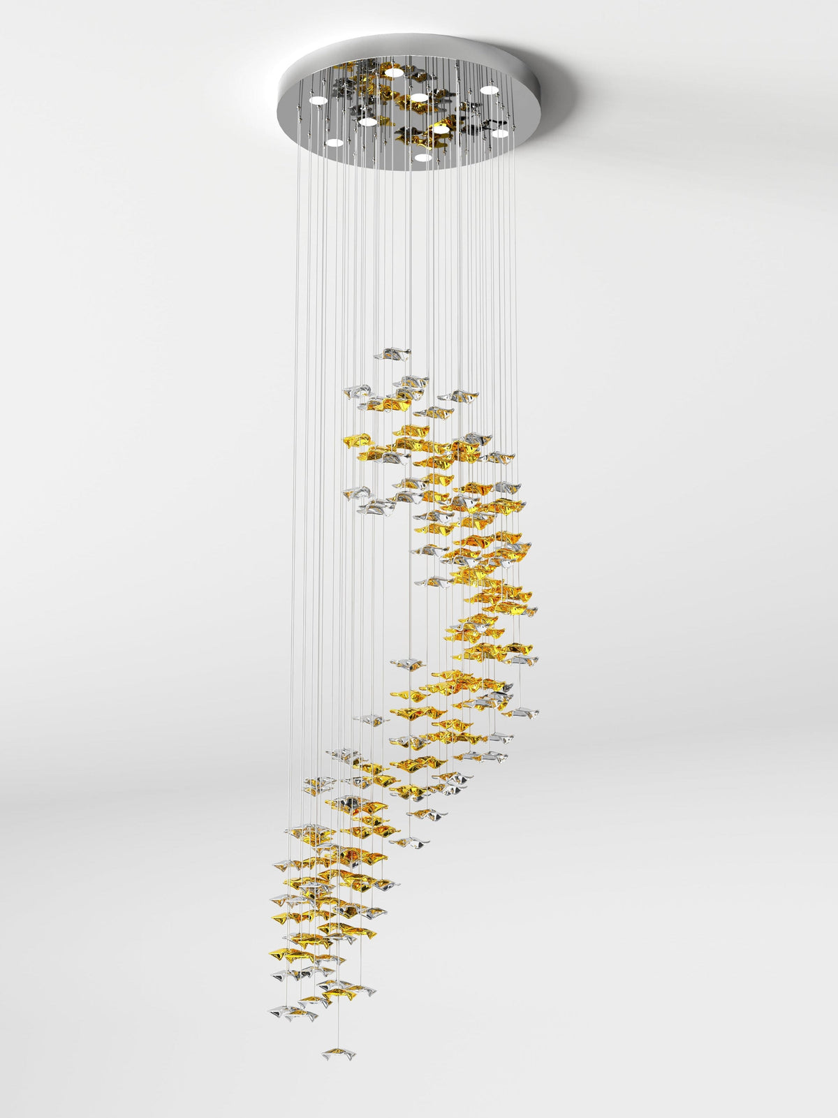 Azeal | Crystal Glass Cluster Chandelier - Home Cartel ®