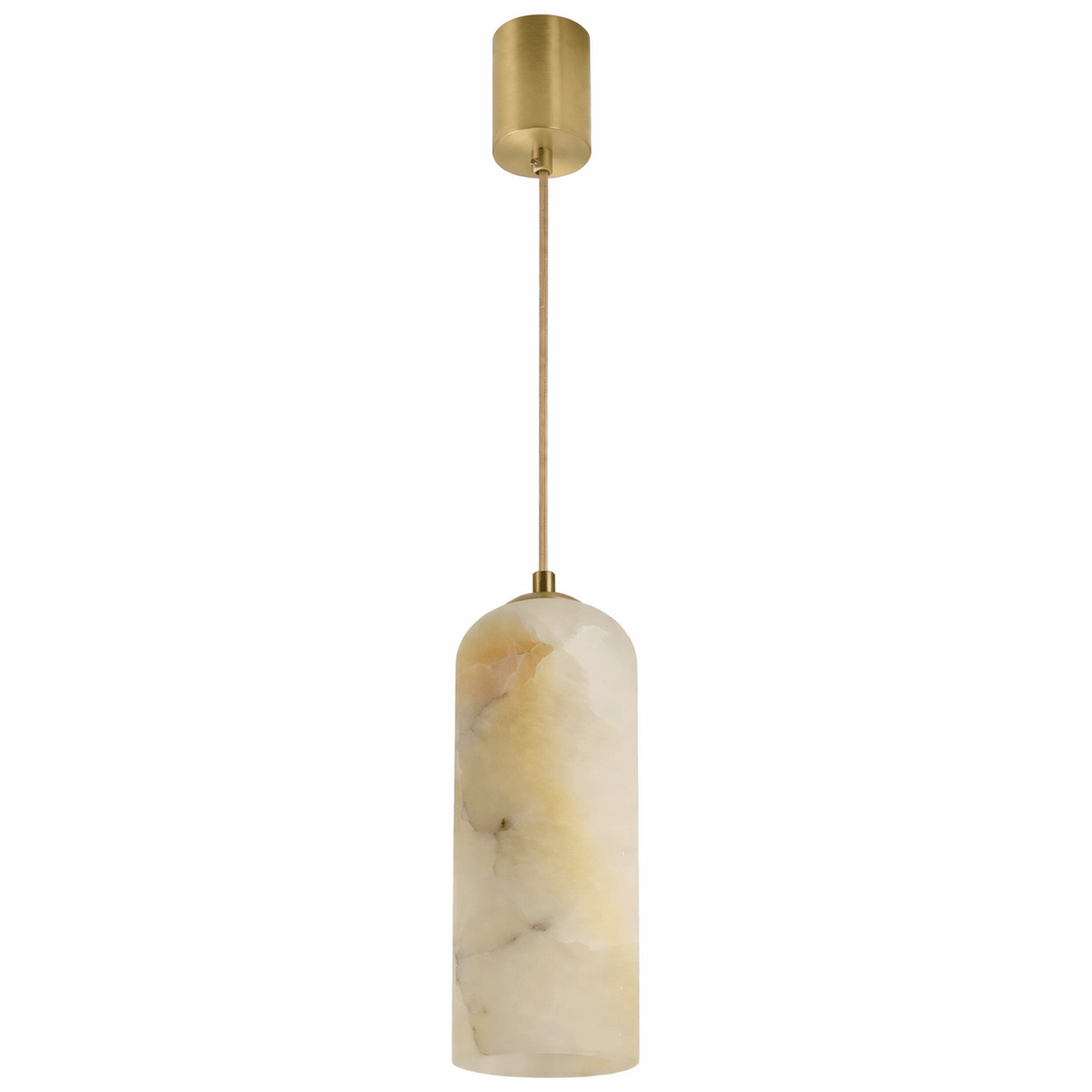 Quenyra | Alabaster Pendant Light - Detail View #2 | HomeCartel